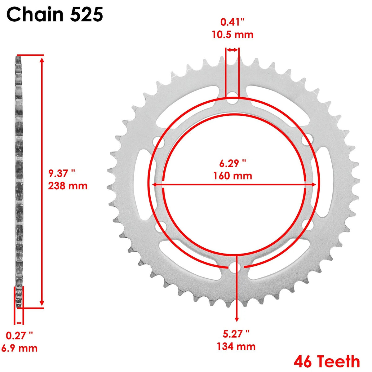 Green O-Ring Drive Chain and Sprockets Kit for Honda CBR600F4I (2001–2006) EG1055FS100XO