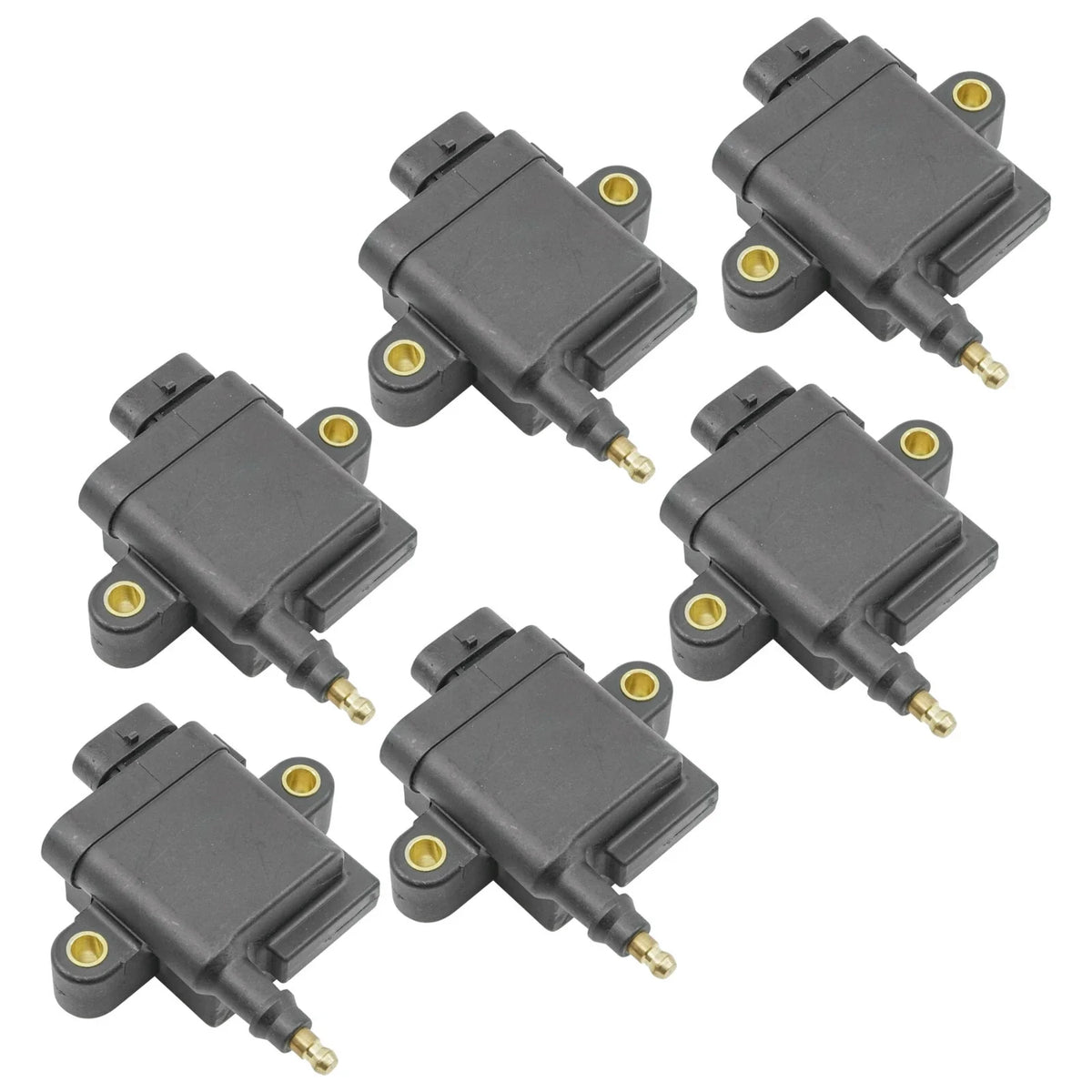 6-Pack Ignition Coils for Mercury Outboard 200 225 250 HP Pro XS 3.0L DFI