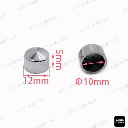 50 Piece Chrome Cap Dress Kit for Harley Touring (2007–2017)