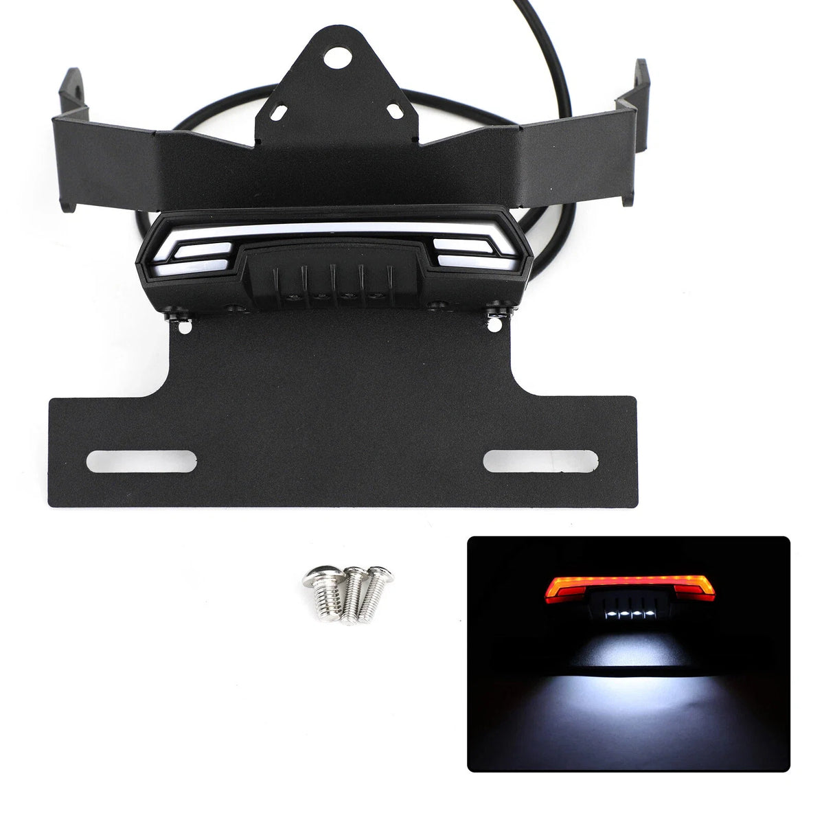 License Plate Holder Frame for Kawasaki Vulcan S/Cafe (2015–2020)