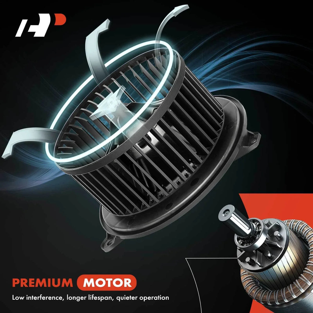HVAC Blower Motor with Wheel Assembly for Dodge Dart (2013–2016)