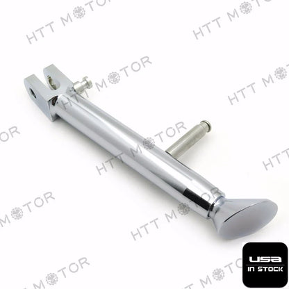 Kickstand Foot Side Stand Support for Kawasaki Ninja 250 250R EX250 (2008–2012) Chrome