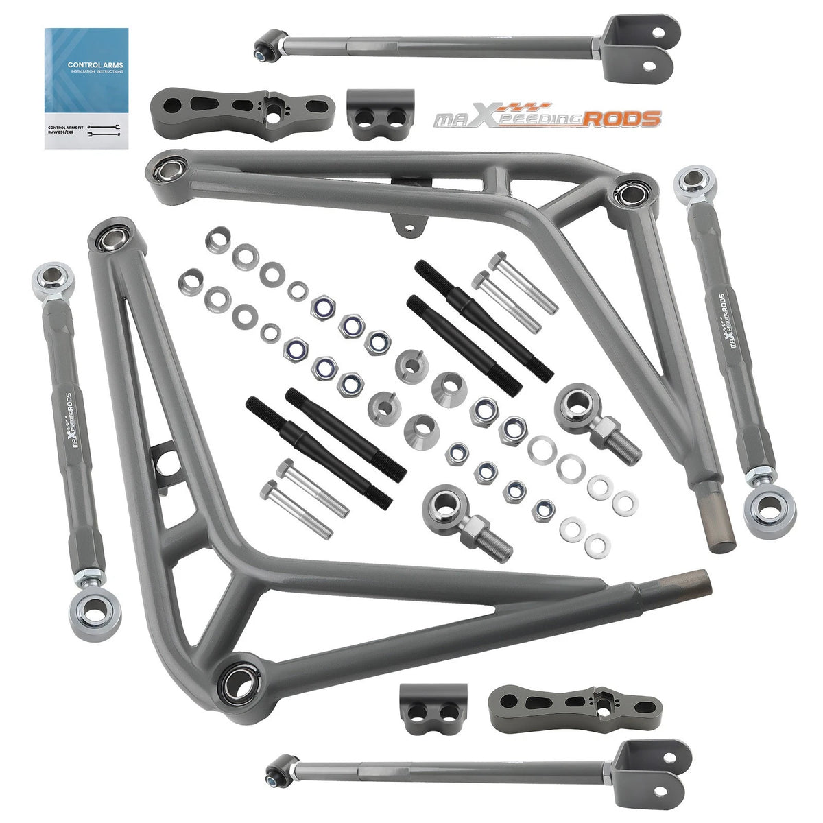 Wide Angle Steering Kit for BMW E36 (Control Arms, Adjustable, ZC0KVN)