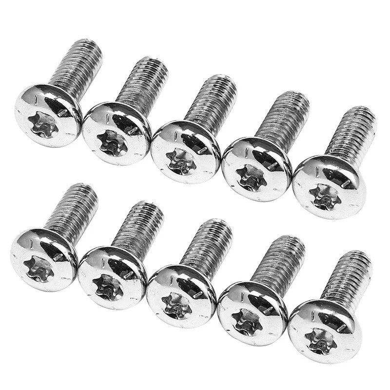 10x Rear Disk Brake Rotor Bolts for Harley Softail Touring (2000–2023)