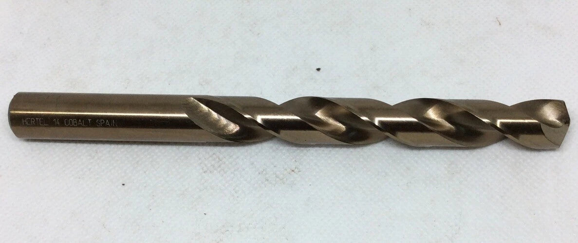 14mm 135 Degree Cobalt Jobber Drill Spiral Flute for Automotive Use