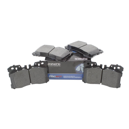 Set of 4 Akebono ProACT Front Ceramic Disc Brake Pads for Lexus LS460 LS600h LS500 (2007–2021)