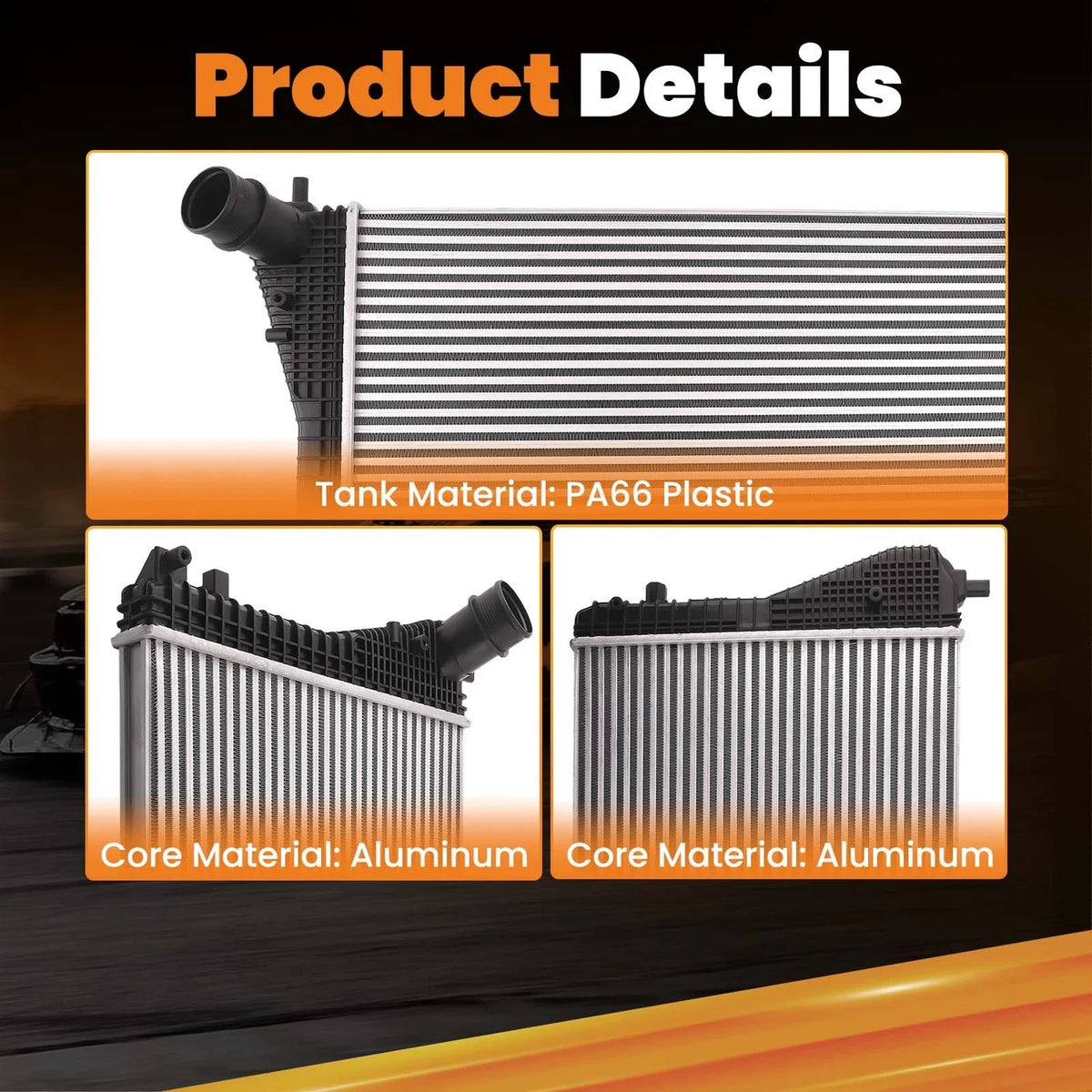 Turbo Intercooler for Audi TT Quattro, VW Passat, Jetta, Beetle (2006–2015) 1K0145803CC