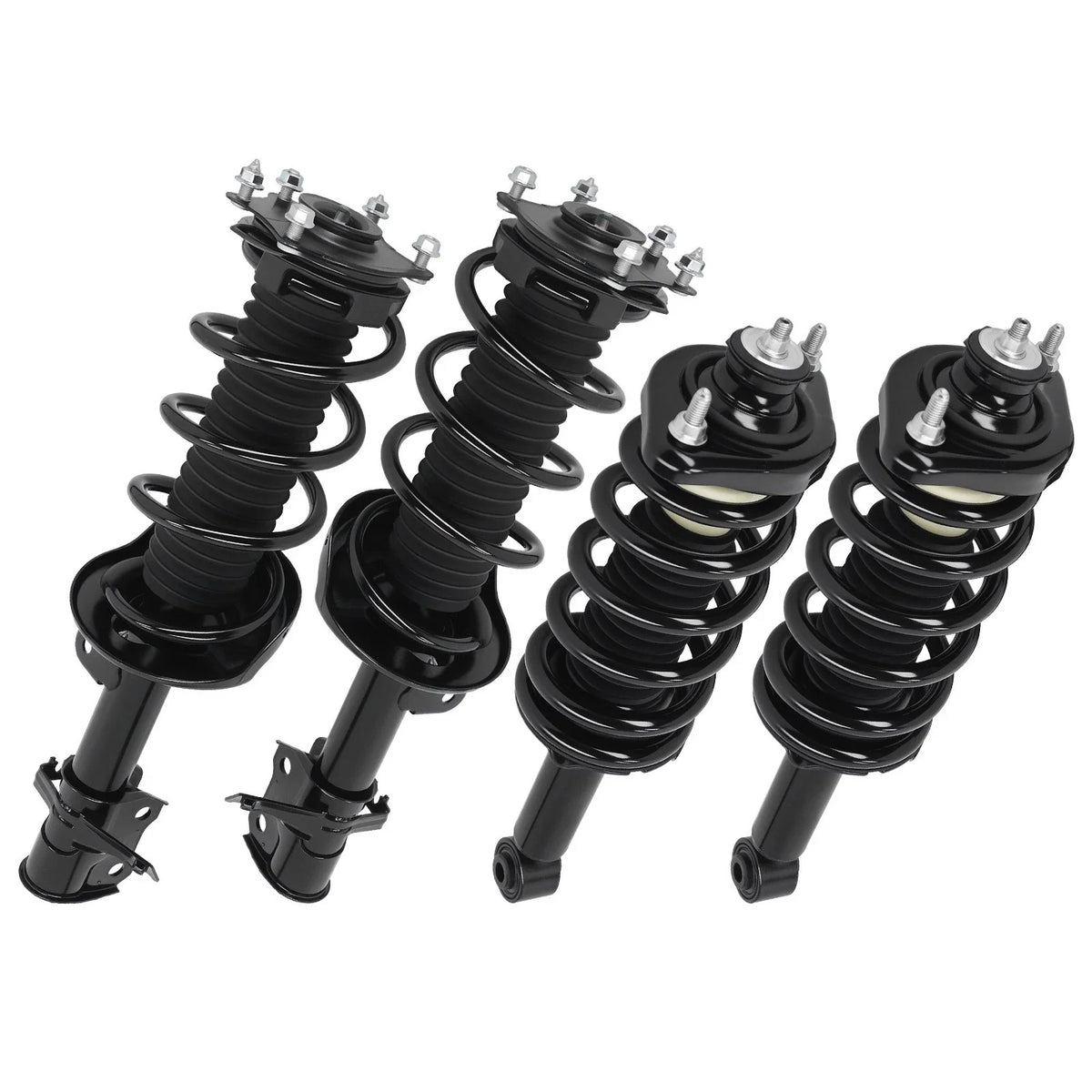 Set of 4 Front & Rear Struts Shock w/ Coil Spring for Honda CR-V (2012–2014)