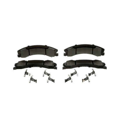 2X Brake Pad Set BSD1565A for Nissan Titan XD NV1500 NV2500 (2012–2023)
