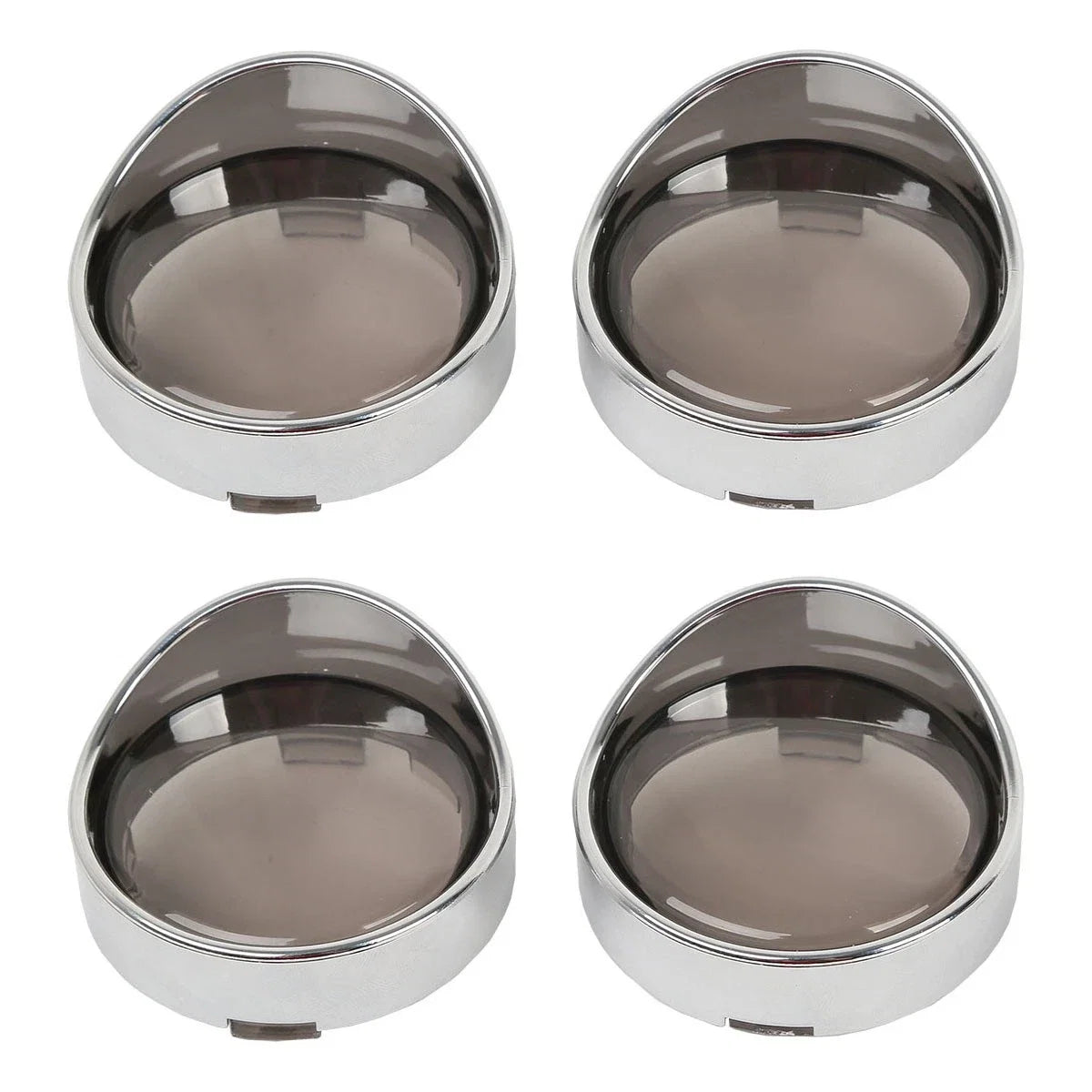Turn Signal Light Trim Ring Bezels for Harley Softail Dyna