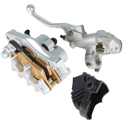 Front Master Cylinder Lever + Brake Caliper for Honda CR125R 250R CRF250X 450X (2000–2023)