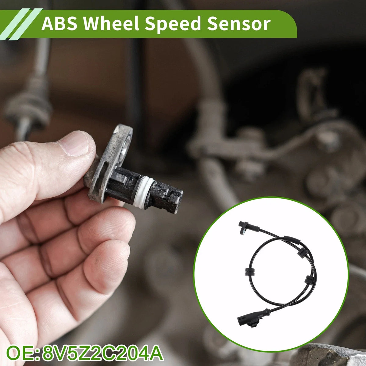 ABS Wheel Speed Sensor for Ford Fiesta (2010–2011) No. 8V5Z2C204A