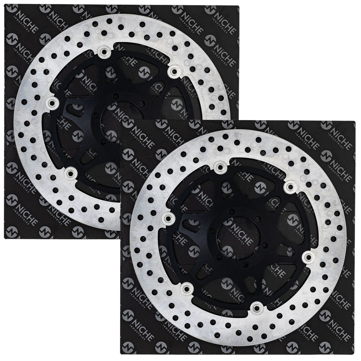 Set of 2 Front Brake Rotors for Ducati 748R 996R (519-CRT2677R, 49240101A)