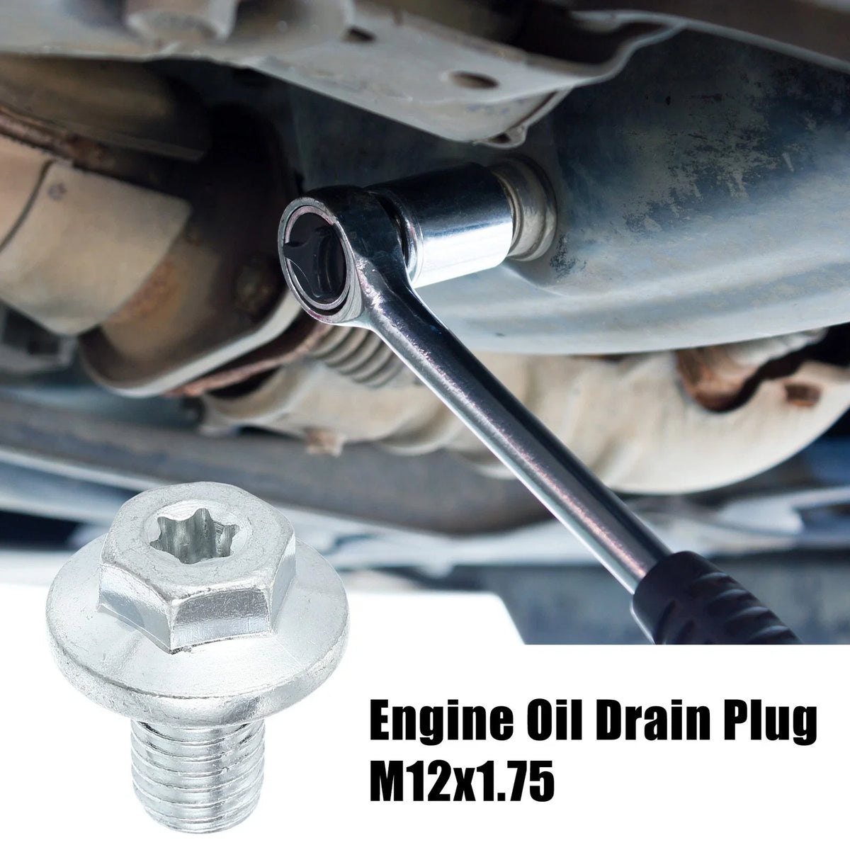 M12x1.75 Engine Oil Drain Plug Screw for Chevrolet Silverado 1500 
