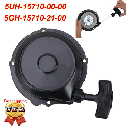 Recoil Starter Pull Start for Yamaha Grizzly Kodiak YFM 400 450 (1998–2006) 5UH-15710-00-00