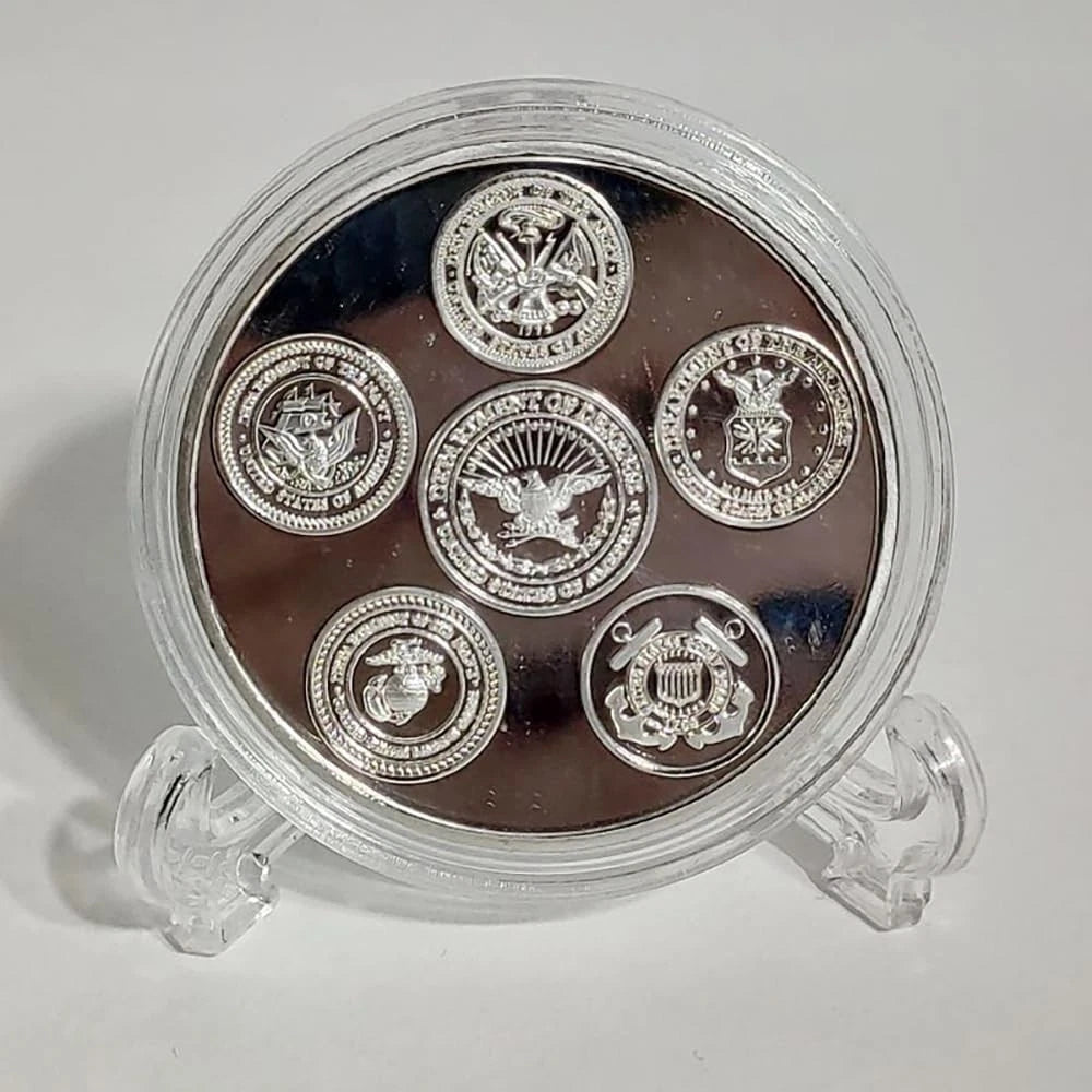 Operation Desert Storm Veteran Commemorative Silver for 1990-1991