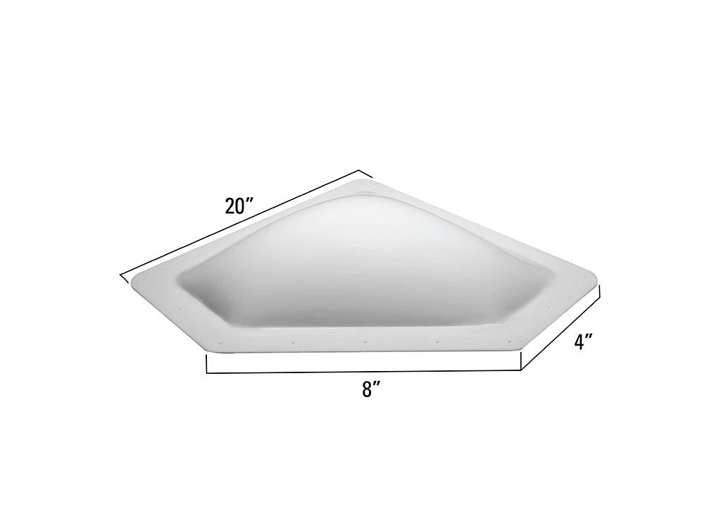 Skylight for RV (20" x 8" x 4") - Part Number 1229.4418