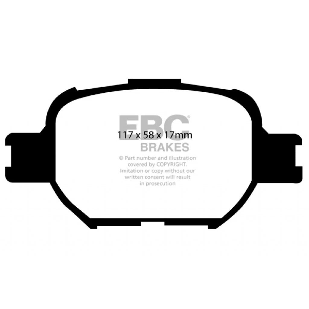 EBC Greenstuff Front Brake Pads for Scion tC (2005–2010) TLX-ebcDP21325-CL360A70