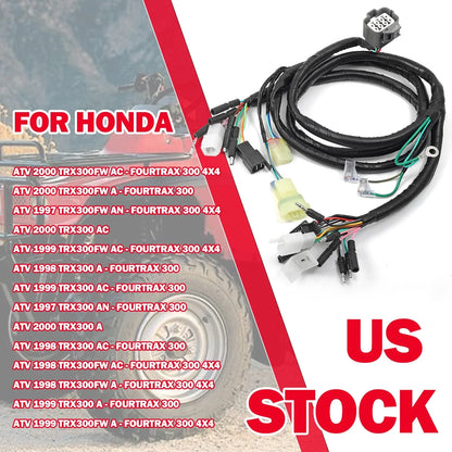 WIRE HARNESS 2x4 for Honda ATV FOURTRAX 300 TRX300 A (1997–2000)