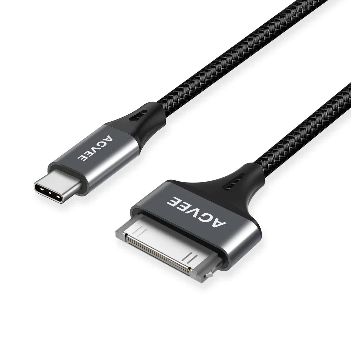2X 3ft USB-C to 30 Pin Cable for Old iPhone (No Part Numbers)