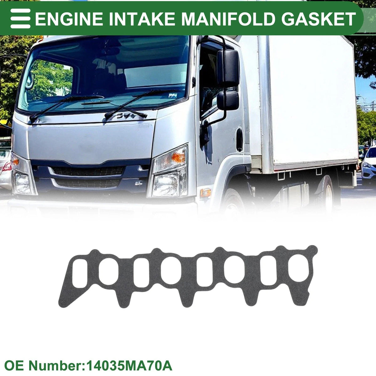Engine Intake Manifold Gasket for Nissan Cabstar (2006–2013) No. 14035MA70A