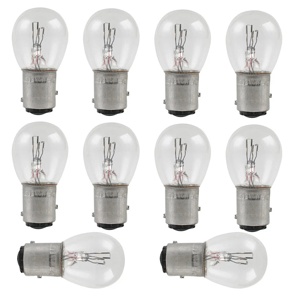 10pcs 6V Tail Light Bulb 1154 21/5W for Honda XL80S (1979–1982)