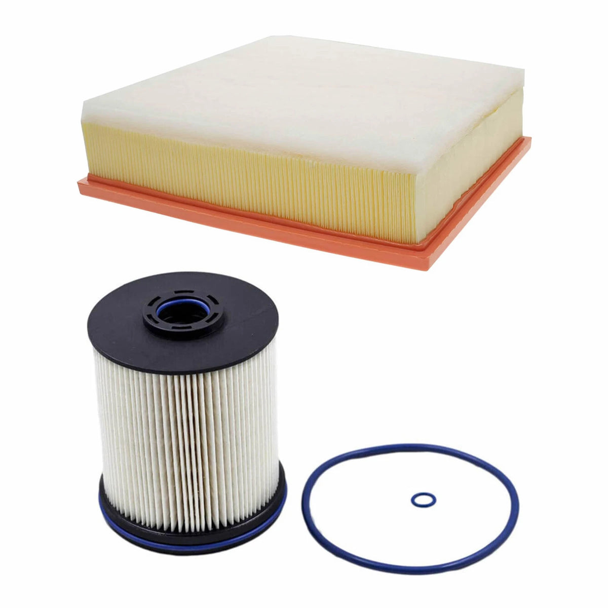 Set of 2 Fuel & Air Filters for Chevy Silverado/GMC Sierra 2500HD (A3231C, TP1015)