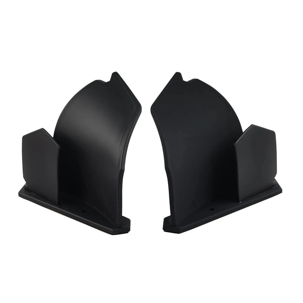 Matte Black Fixed Wing Spoiler Fairing Winglet Pair for BMW S1000RR (2009–2014)