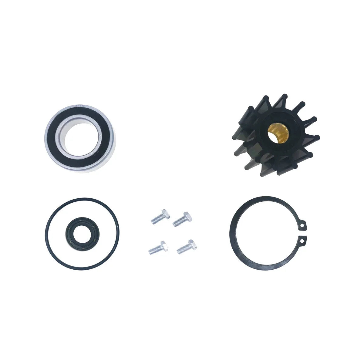 Raw Water Pump Bearing & Seal for Volvo Penta (21214599, 21214596, 3812693, 3812697)