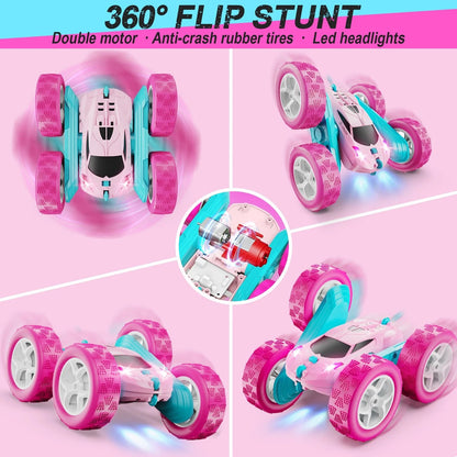 Pink Remote Control Car for Girls (2.4 GHz)