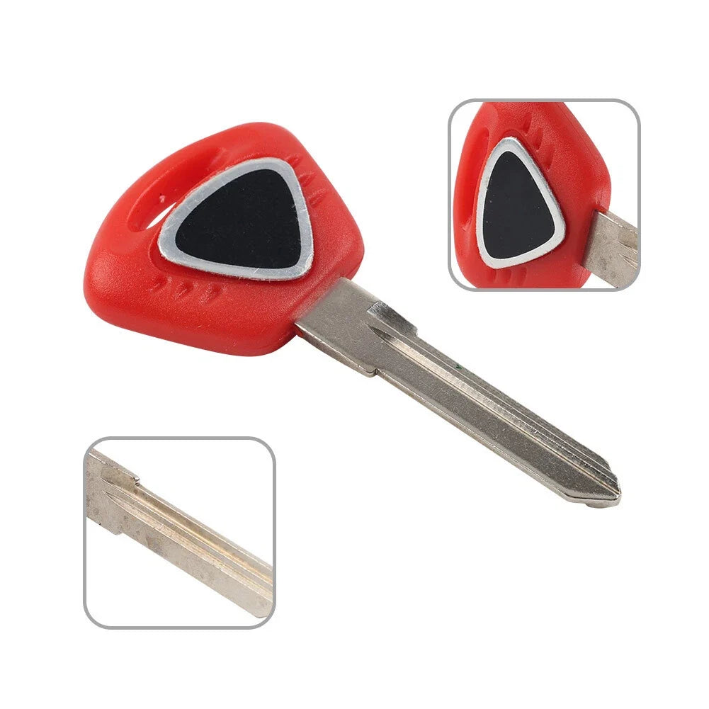 Uncut Blade Blank Key Replacement for Tiger 1050 / Speed Triple 1050 (2006–2012)