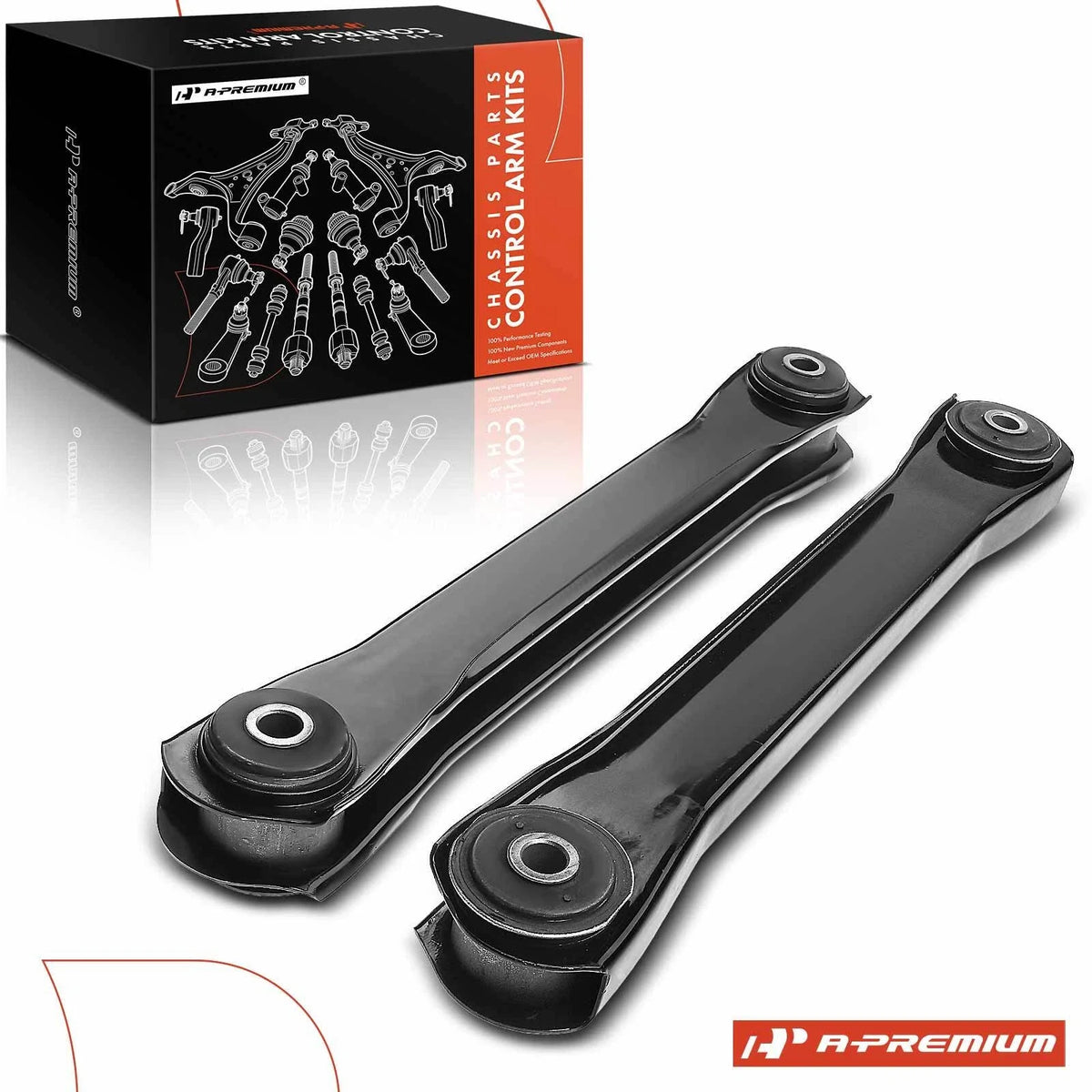 2X Front Lower Suspension Control Arms for Dodge Ram 1500 2500 (2002–2023)