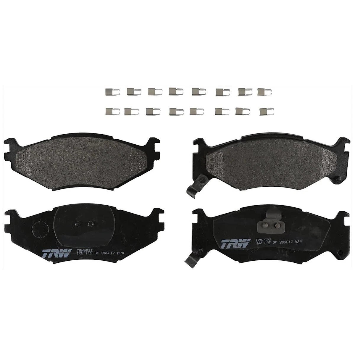 2X Brake Disc and Pad Kit for Dodge Caravan (1991–1994) KIT-072924-569, 12167039, 4683260, 4683432, 4721820, 4721820AE