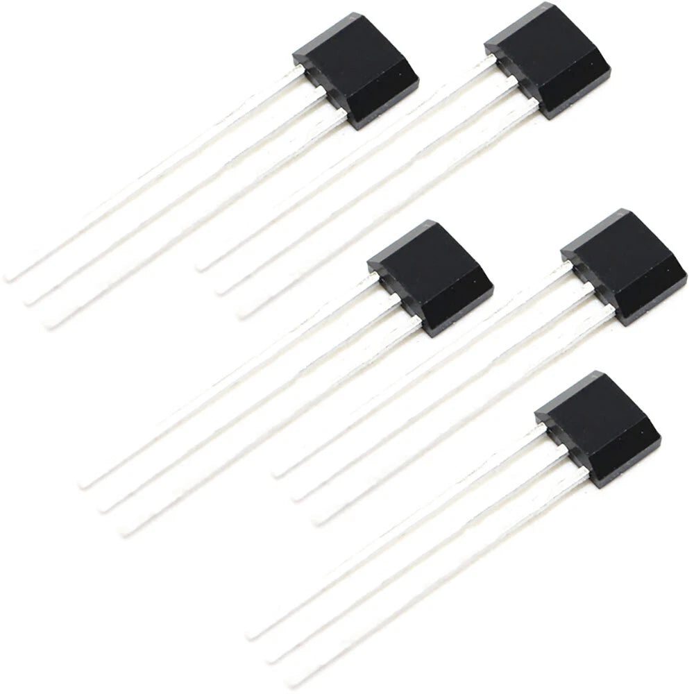5PC Solid State Hall Effect Magnetic Sensor IC 10mA 5V/9V 3-Pin