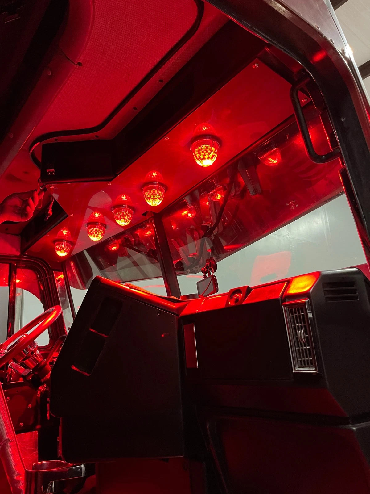 Over Dash Lights Panel for Freightliner Classic (Color Upon Request) 63800273900141