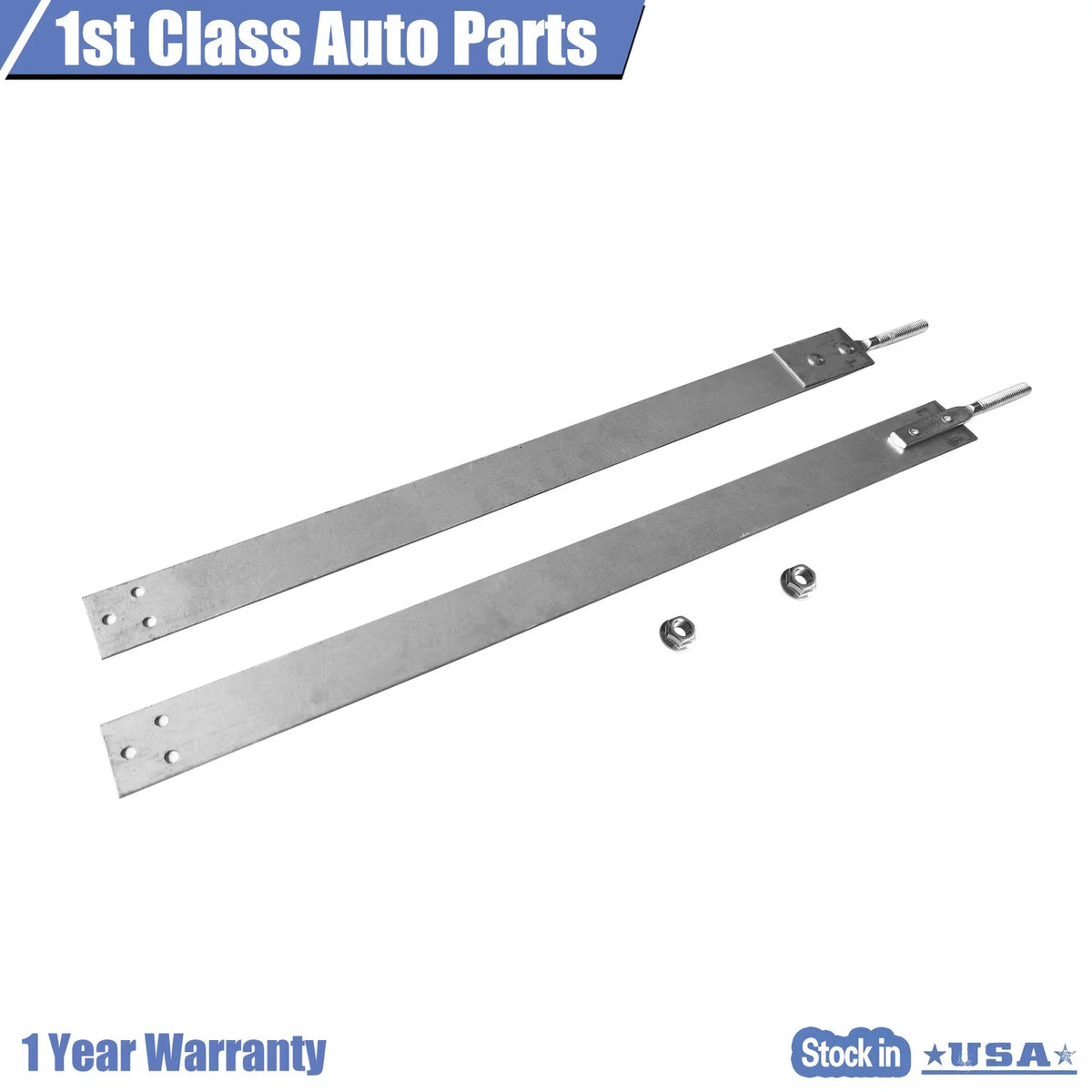2X Fuel Tank Straps for Chevy GMC C/K 10 20 30 2500 3500 (1988–1998)