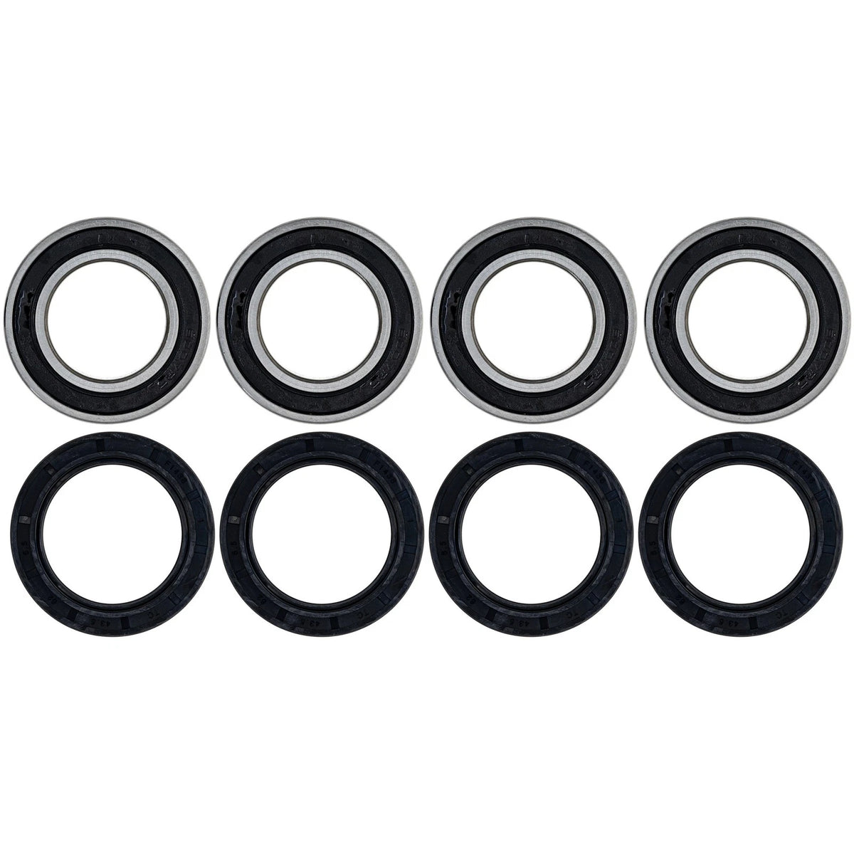 Wheel Bearing Seal Kit for Polaris Trail Boss Blazer 250 Scrambler 500 (MK1008309, 6007-2RS, 30-6216)