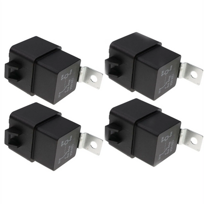 4-Pack 12V Power Relay for Mercury Force CMC Trim (882751A1, 3854138, 73040, 828151)