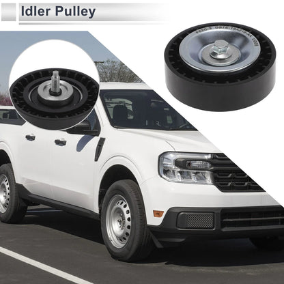 Drive Belt Idler Pulley for Ford Edge (2016–2018) No.DS7E19A216AA PA66