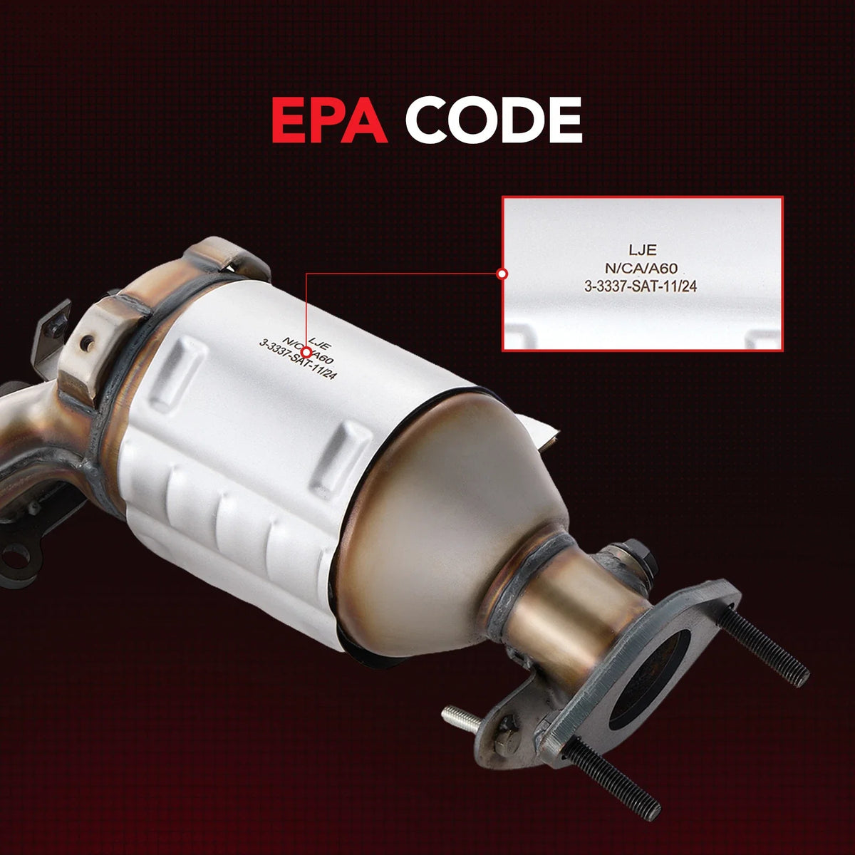 EPA Catalytic Converter for 2001-2008 Ford Escape, 2001-2006 & 2008 Mazda Tribute