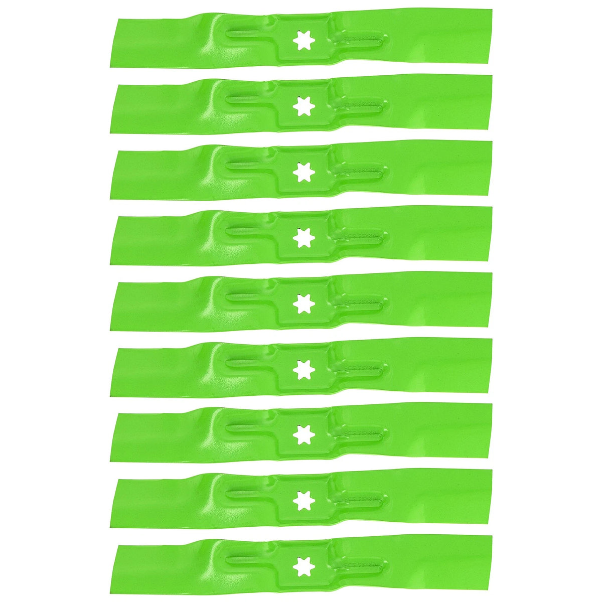 9-Pack LawnRAZOR Deck Mulching Blade for Troy-Bilt Super 50 XP (942-05067)
