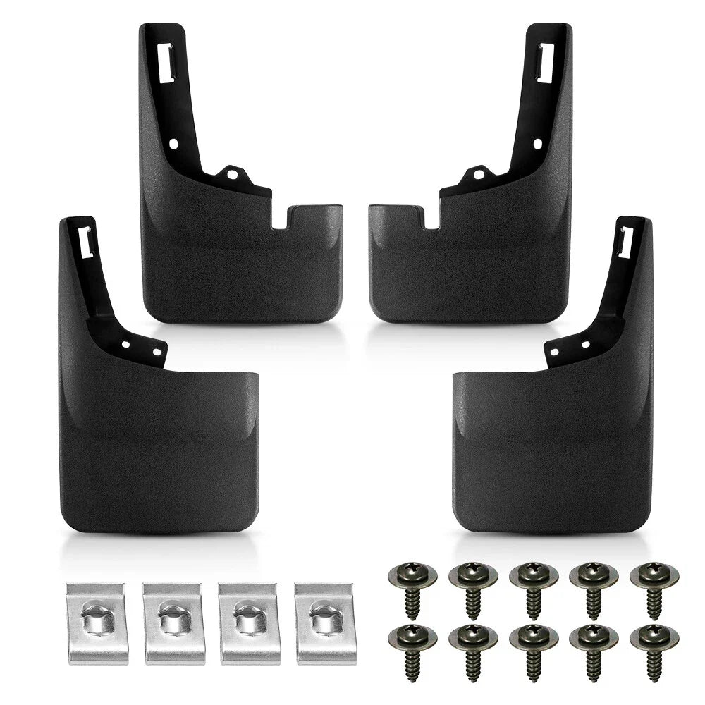 All Weather Splash Guards Mud Flaps for 2021–2024 Ford F-150 (4PCS)