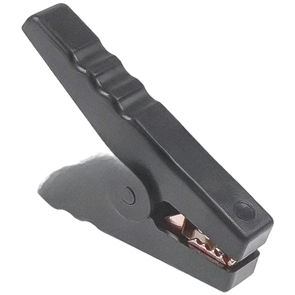 2X 100A Insulated Alligator Clips for Battery Chargers (9.73x9.2x2.1cm)