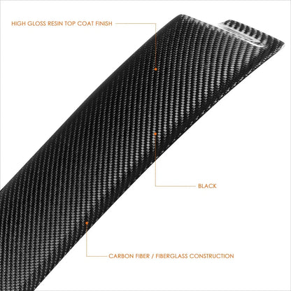 Carbon Fiber Rear Window Roof Spoiler for Mercedes E Class Coupe (2018–2021)