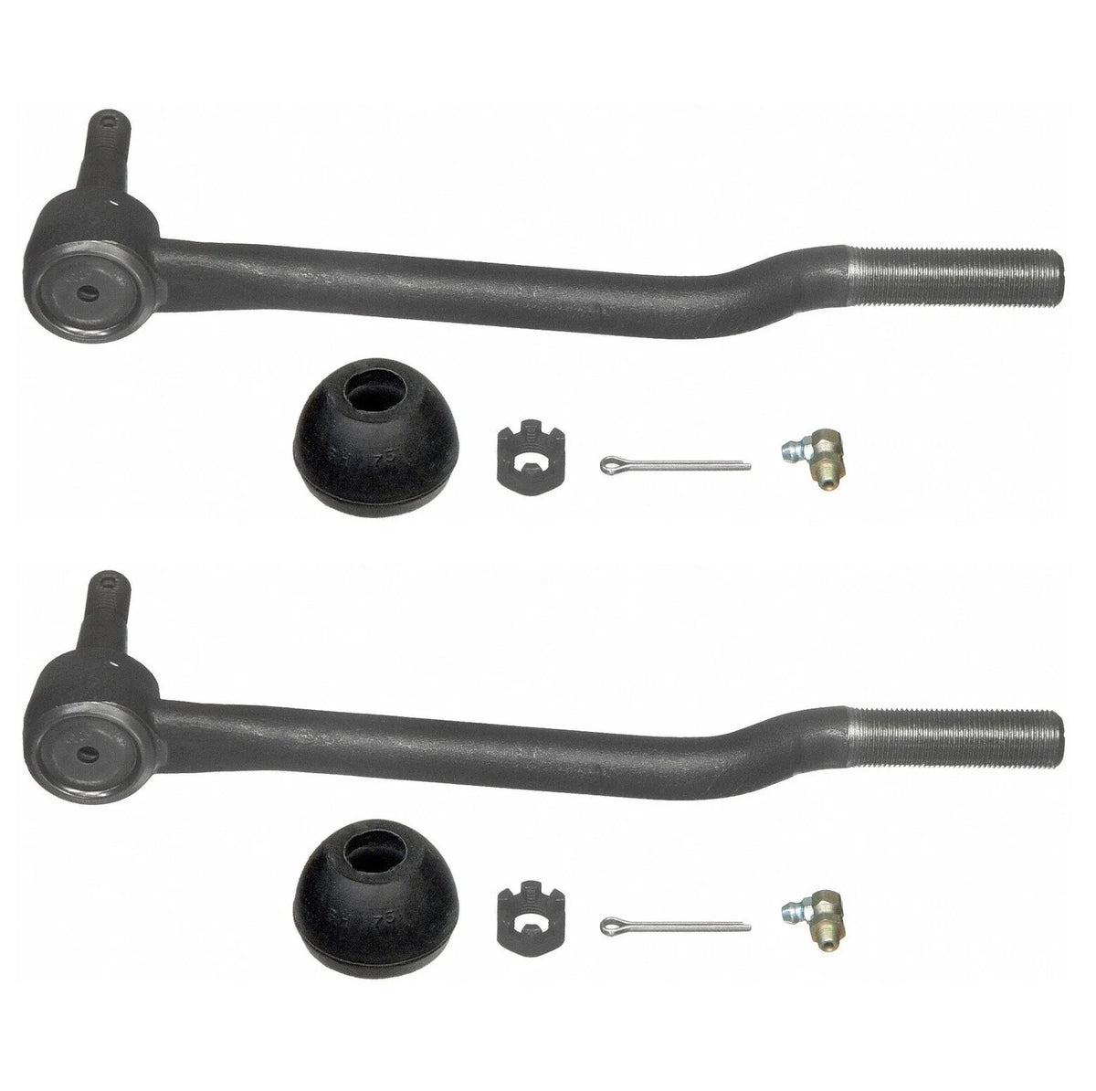 Set of 2 Inner Steering Tie Rod Ends Moog for Ford Mustang Mercury Cougar
