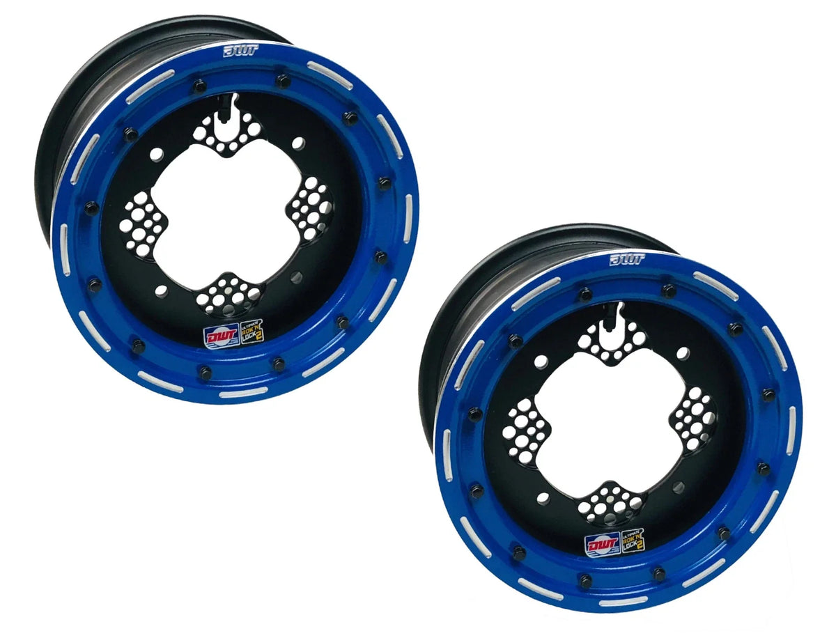 DWT ROK'N LOCK Beadlock Rims for Raptor 125 250 (10", 10x5, 4/156)