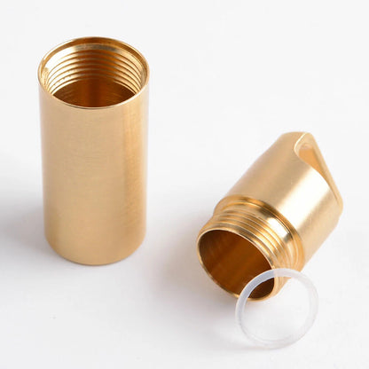 Waterproof Pill Box Case Keychain Holder for Medicine Capsule