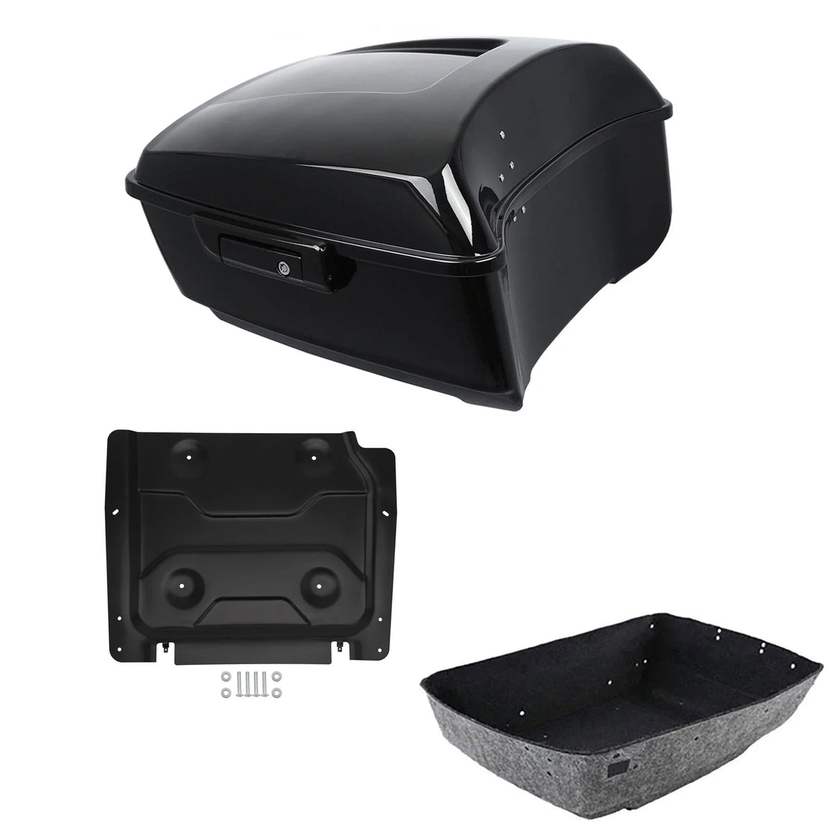 Trunk Luggage Base Plate for Harley Touring Street Glide (2014–2026)