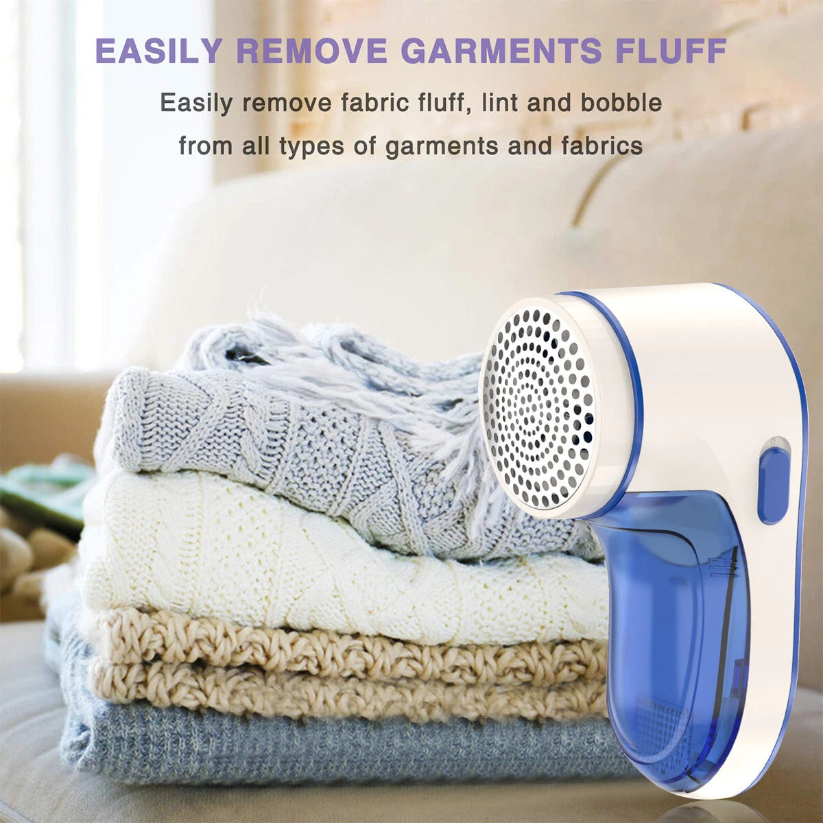 Fabric Shaver and Lint Remover for Universal Use (USB Rechargeable)