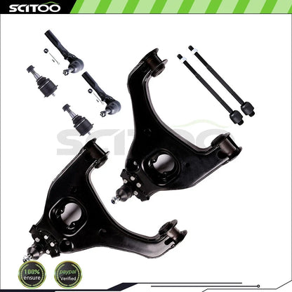 8 Pcs Front Control Arm for Chevrolet Silverado 1500 GMC Sierra 1500 (1999–2006)